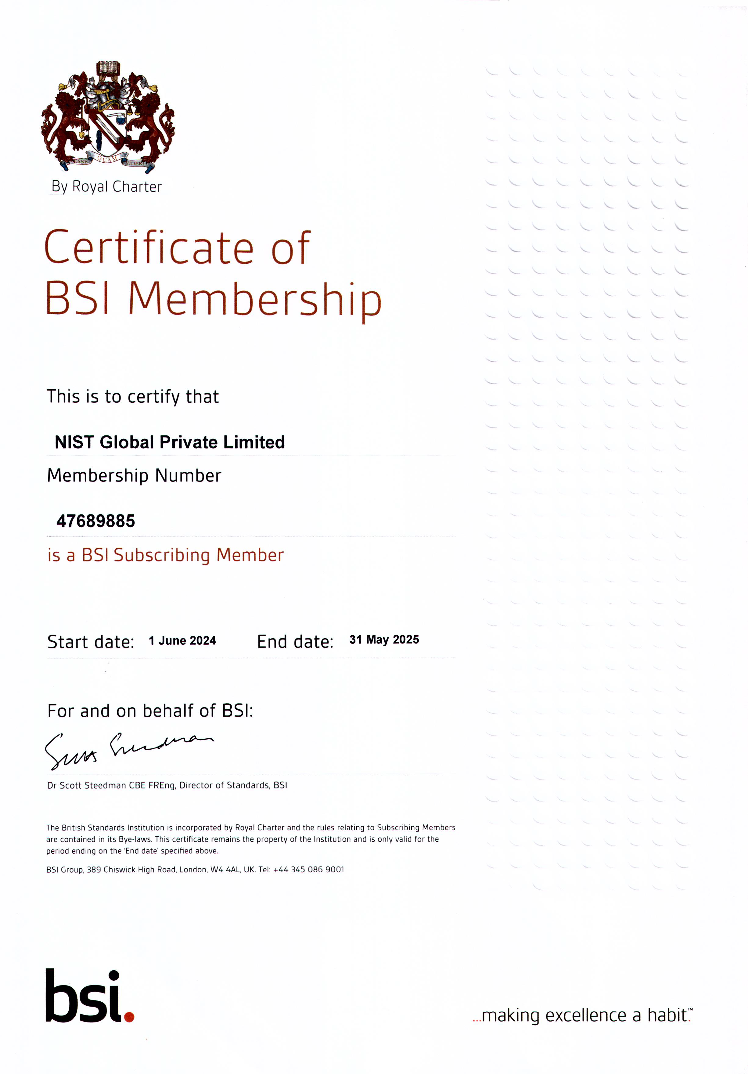 bsi-certificate